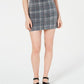 Tinseltown Juniors' Printed-Denim Mini Skirt Black Size 11
