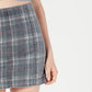 Tinseltown Juniors' Printed-Denim Mini Skirt Black Size 11