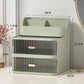 Modern Two Tiered Desktop Makeup and Jewelry Organizer