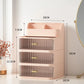 Modern Two Tiered Desktop Makeup and Jewelry Organizer