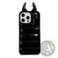 Devil Horn Quilted Leather Iphone Case