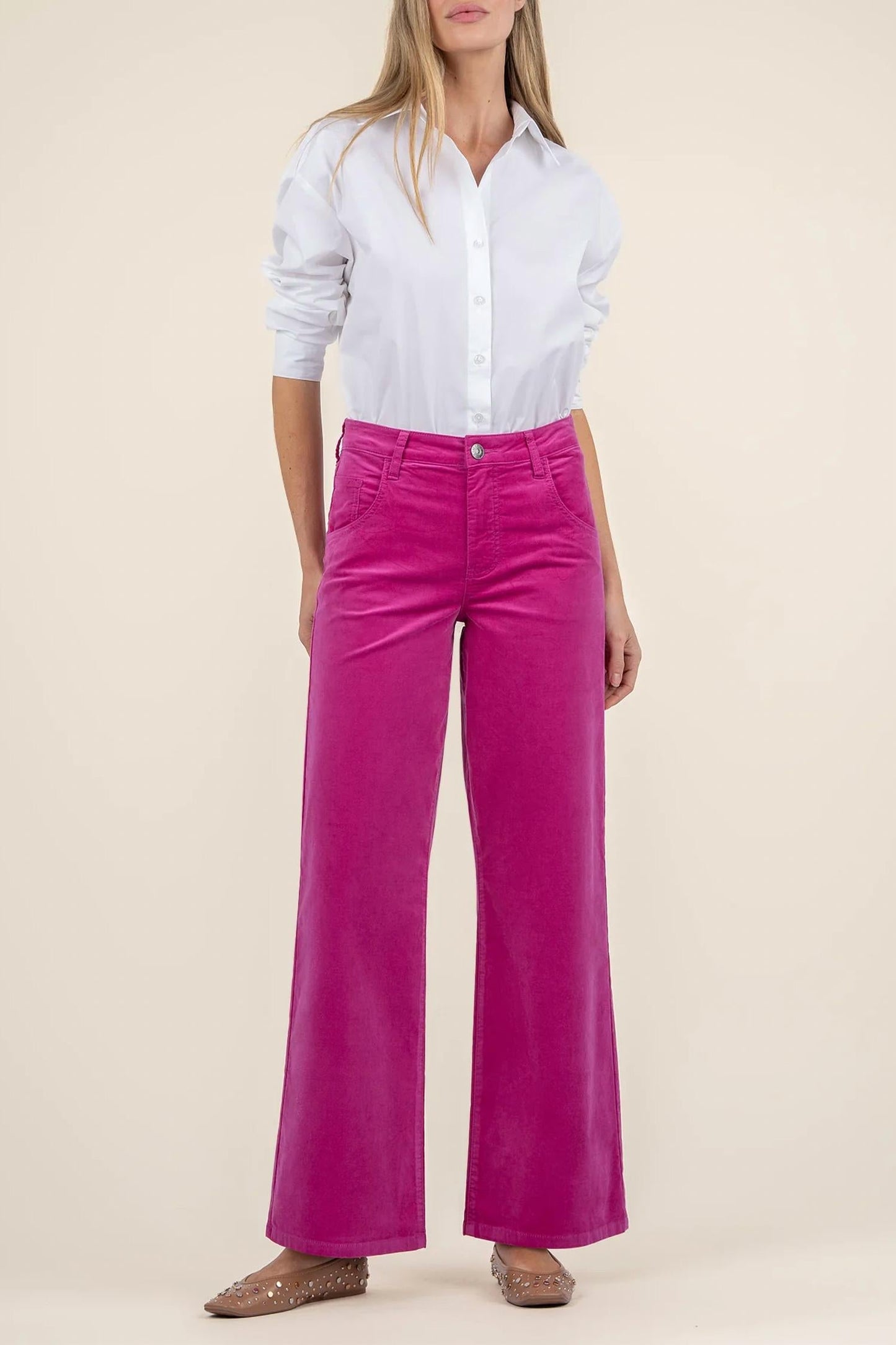 Kut From The Kloth - High Rise Flare Denim Jeans