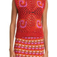 AYNI Liya Crochet Skirt Tomato X Small