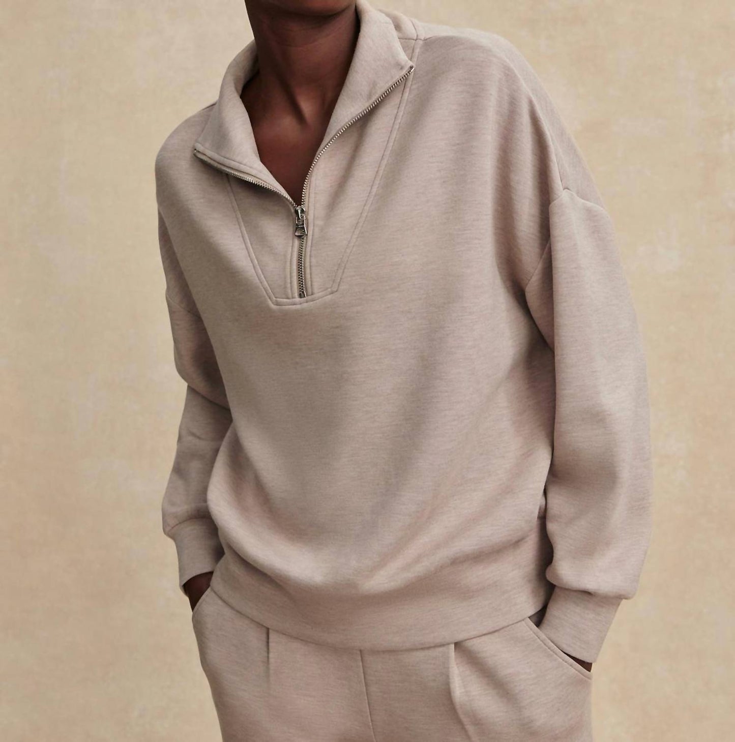 Varley - Hawley Half Zip Sweatshirt