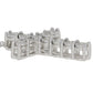 .25ct Diamond Cross Religious Pendant Sterling Silver