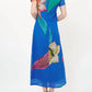 Oliphant - Short Sleeve Shift Maxi Dress