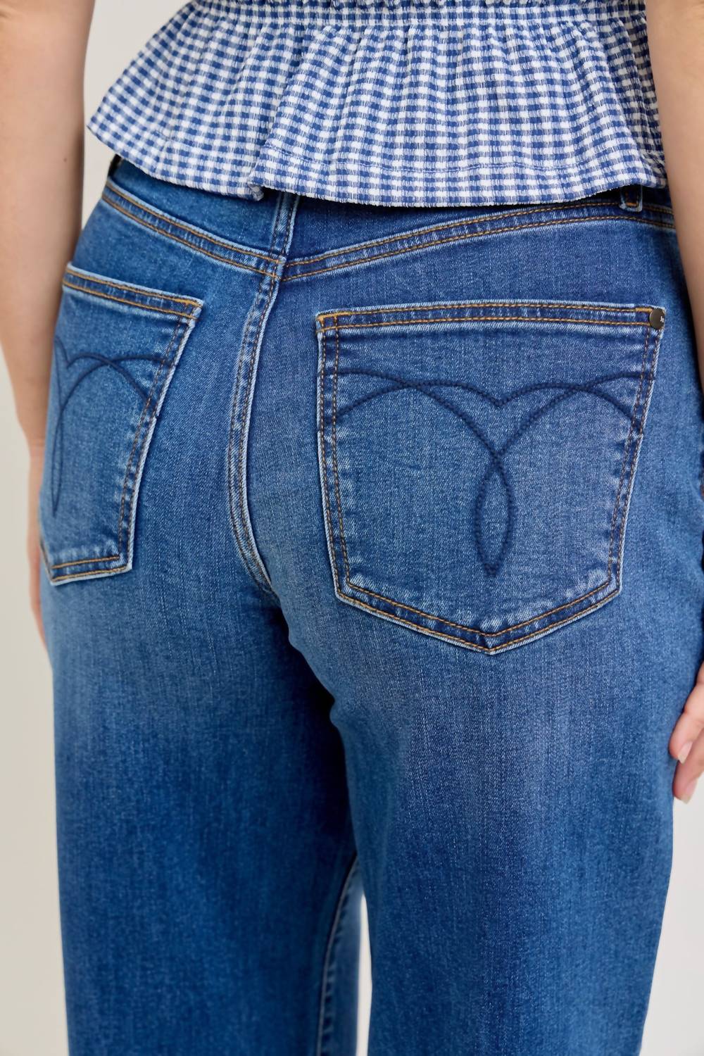Judy Blue - High Waist Wilhelmena Baggy Fit Jeans