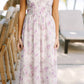 Entro - Floral Corset Top Midi Dress