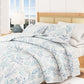 Blue Coral Quilt - Amelia Island
