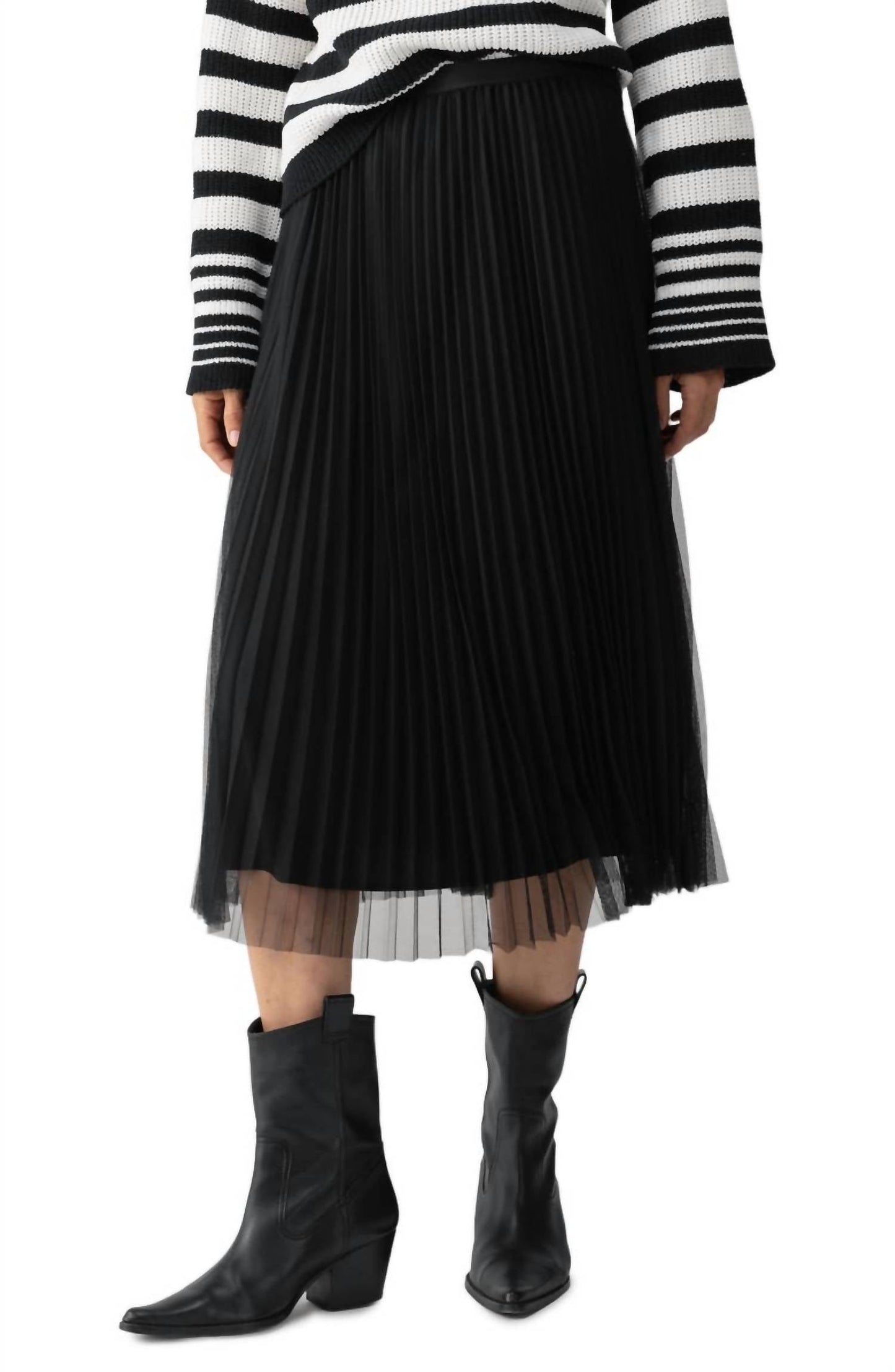 Sanctuary - Cool Tulle Pleated Skirt