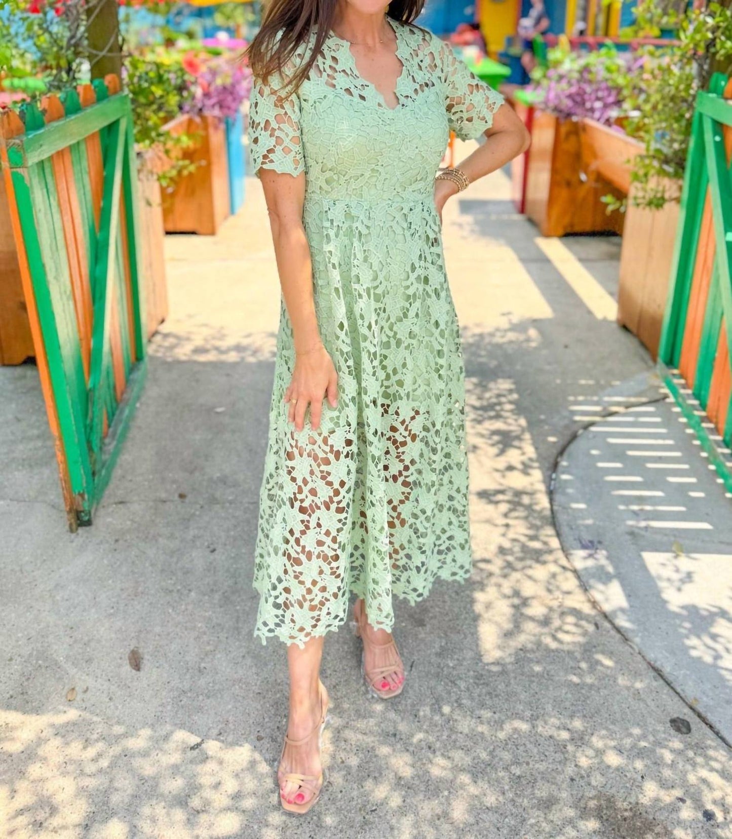 Endless Rose - Sage Hardin Midi Dress