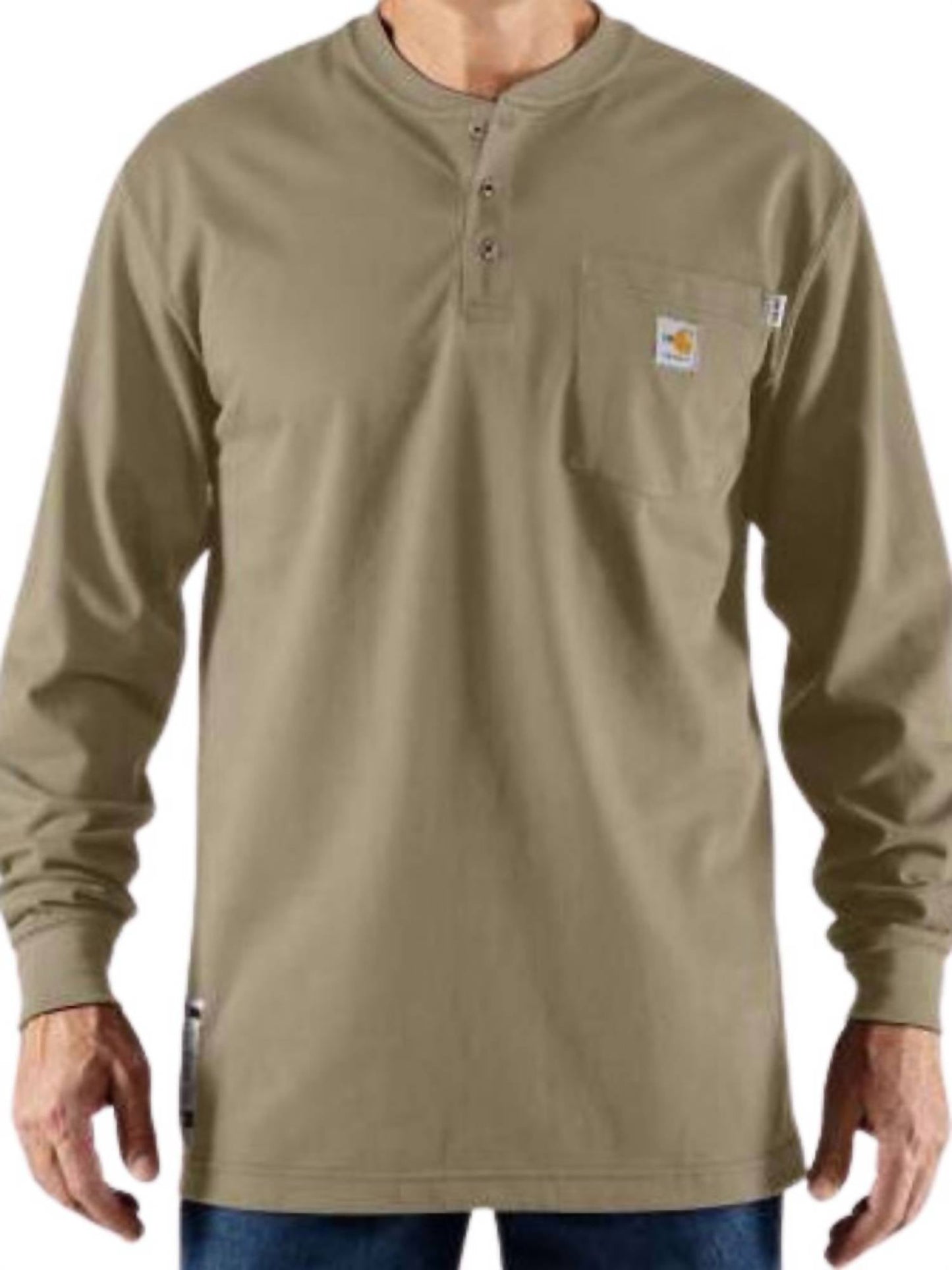 Carhartt - Men's Force Cotton Long Sleeve T-Shirt - Tall