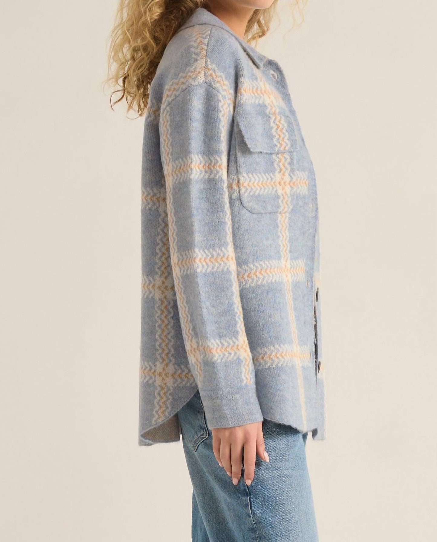 Z Supply - Tyler Plaid Sweater Jacket