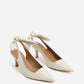 Flattered - Women's Franchesca Bow Leather Heels