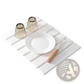Diatomaceous Earth Foldable Stone Dish Drying Mat