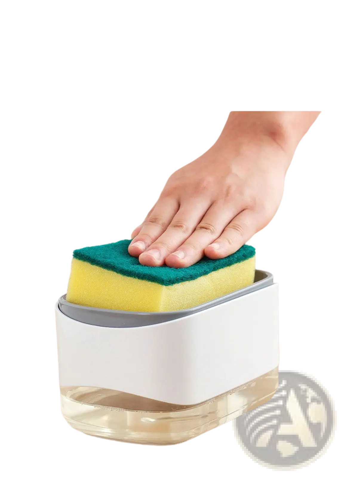 Dish Soap Dispenser with Sponge Holder 350ml