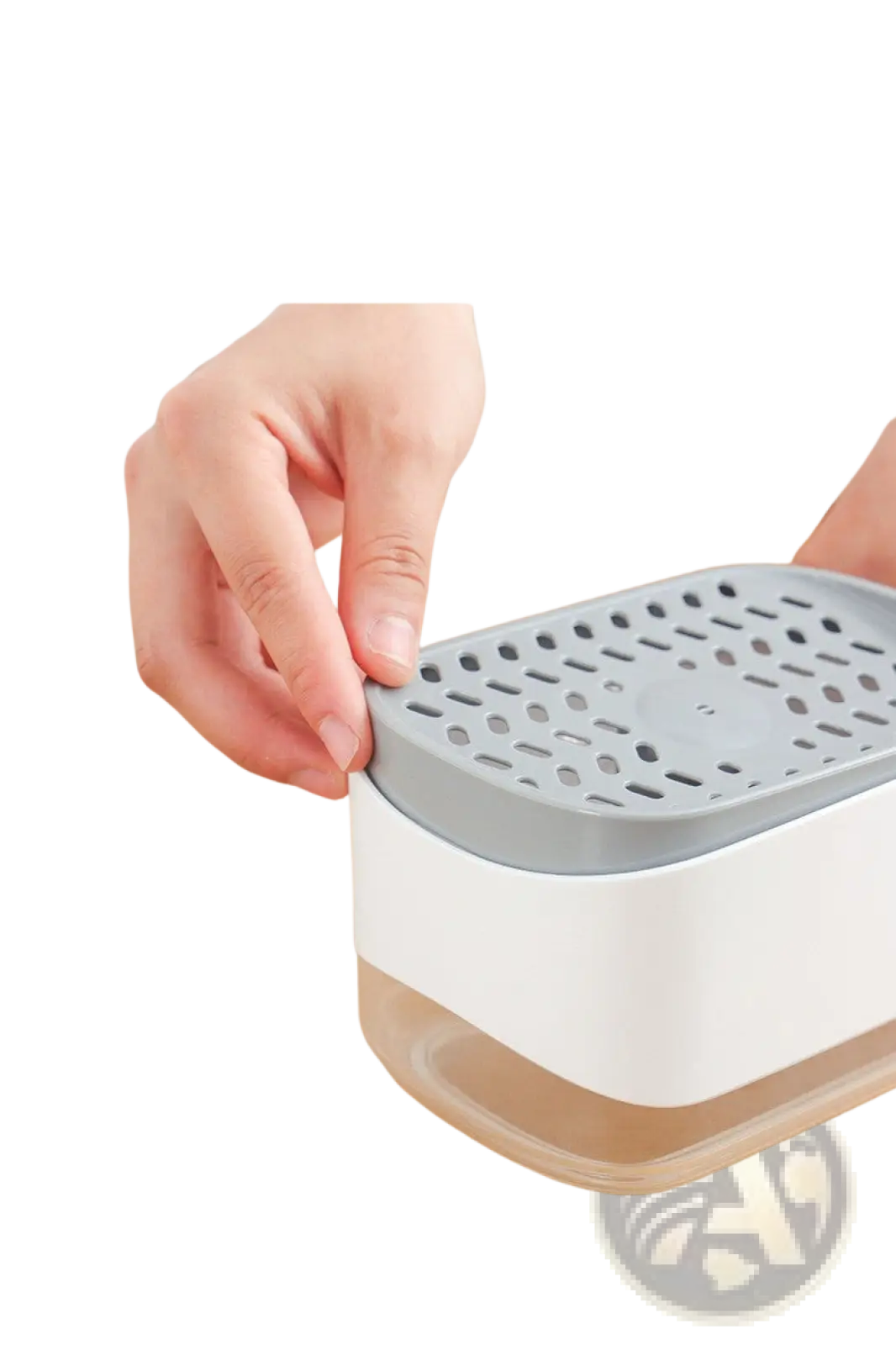 Dish Soap Dispenser with Sponge Holder 350ml