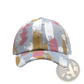 Distressed Paint Splatter Cotton Baseball Cap