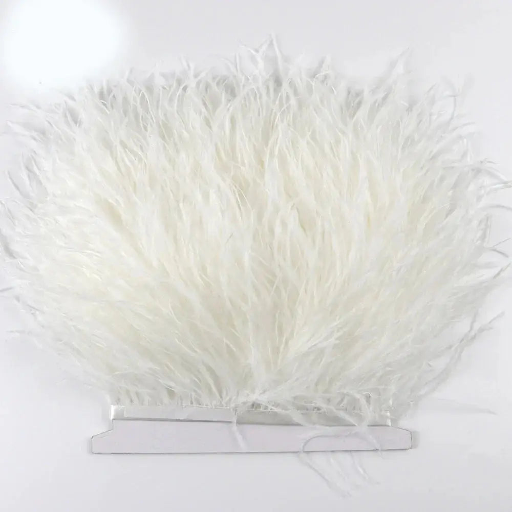 Premium Feather Fringe and Ostrich Trim for Diy Fashion
