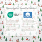 Turkish Cotton Christmas Flannel Sheet - Whittaker Collection