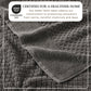 Cotton Diamond Waffle Weave Bath Towel Set - Grayson Collection