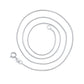 Sterling Silver 18"-24" Snake Chain