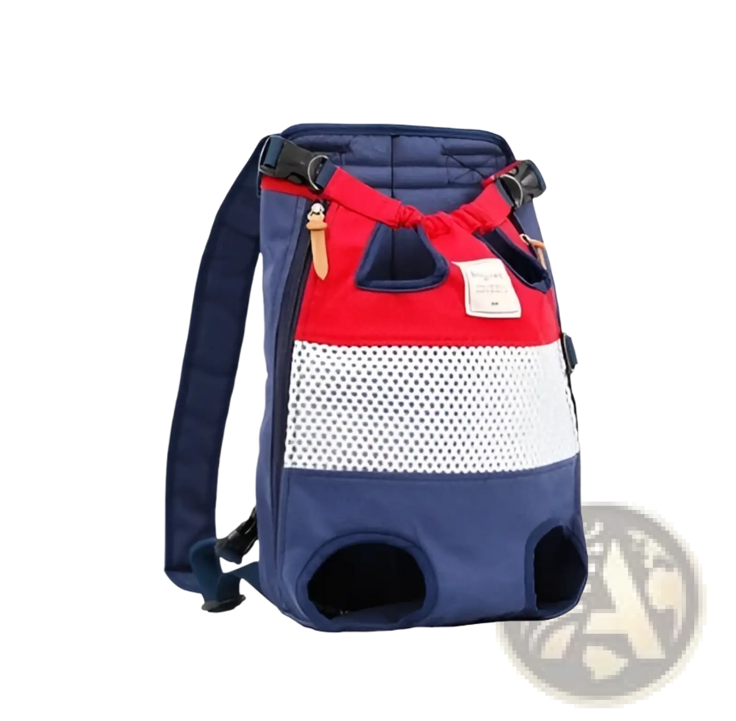 Dog Carrier Backpack Striped Breathable Pet Bag