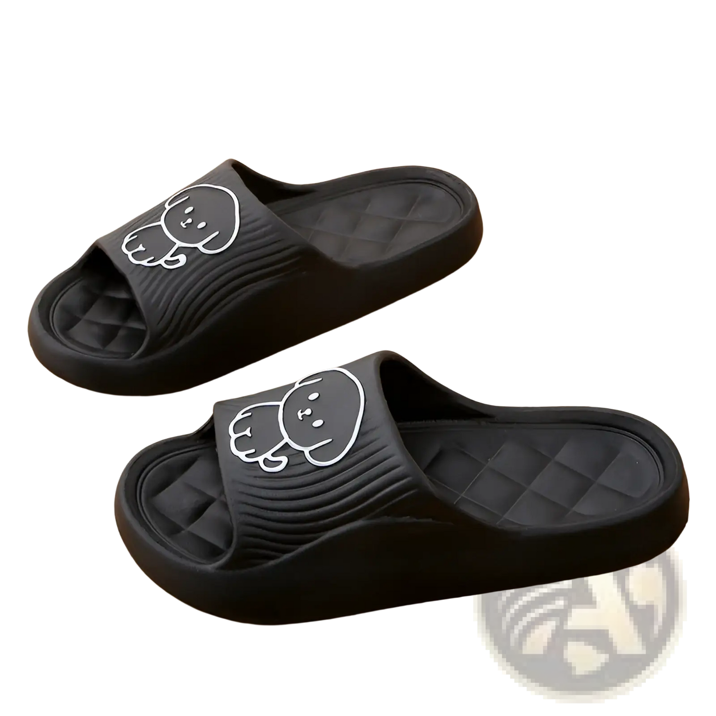 Dog Cartoon Slide Sandals Non Slip Eva House Shoes
