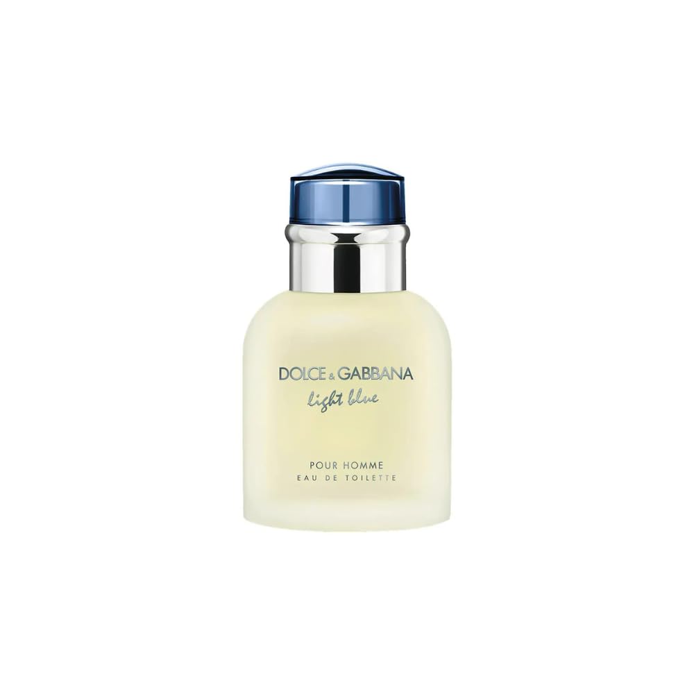 Dolce & Gabbana Light Blue Pour Homme Eau De Toilette Spray for Men 1.35 Oz