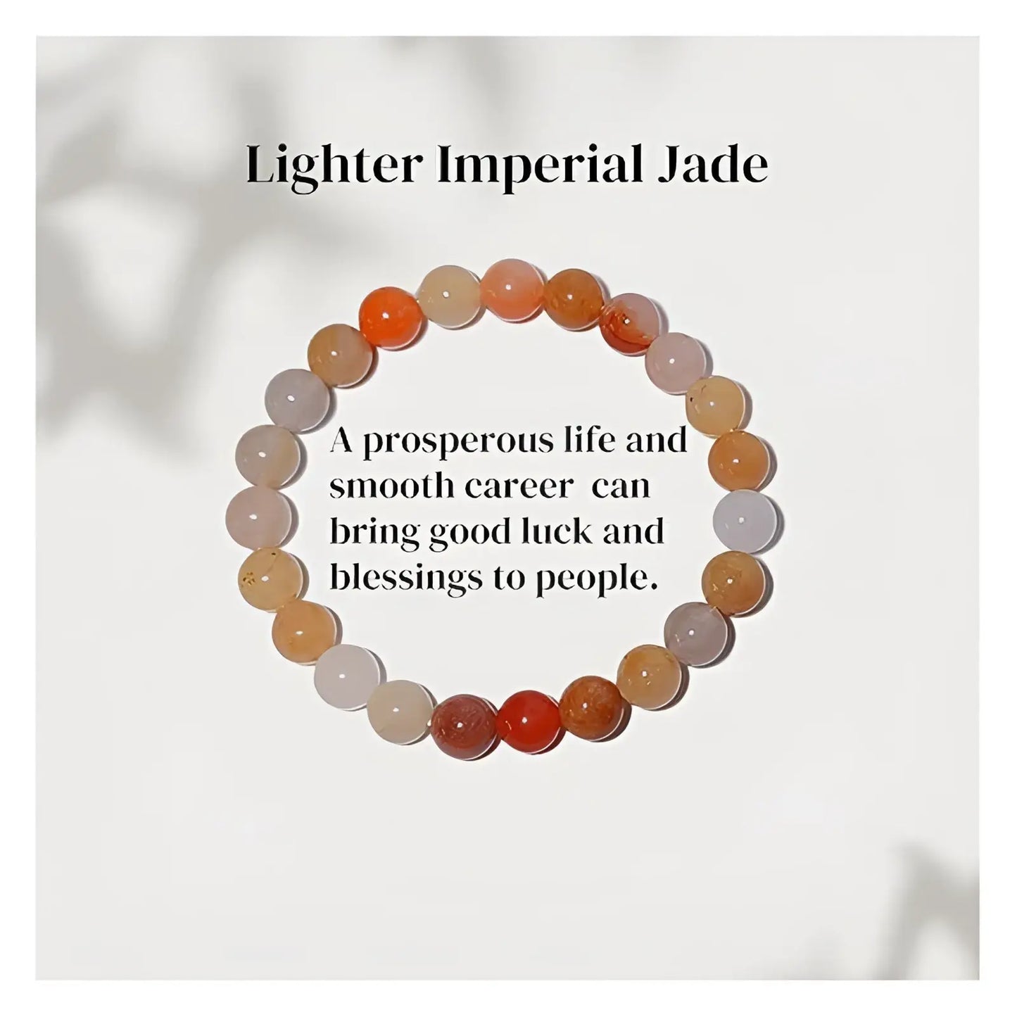 Double Happiness Carnelian and Tiger Eye Beaded Bracelet