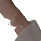 Double Layer Silver Moon and Star Crystal Anklet Bracelet