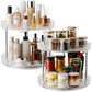 2-tier Acrylic Rotating Spice Rack and Vanity Organizer