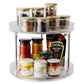 2-tier Acrylic Rotating Spice Rack and Vanity Organizer