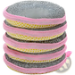 Double Sided Mesh Kitchen Scrubbers for Dishwashing