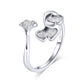 S925 Oxidized Silver 0.2 cm Ring