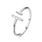 S925 Sterling Silver 0.15cm Ring for Women