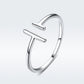 S925 Sterling Silver 0.15cm Ring for Women