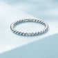 925 Sterling Silver Oxidized Ring Size 6.0 for Women