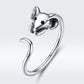 S925 Oxidized Silver Ring