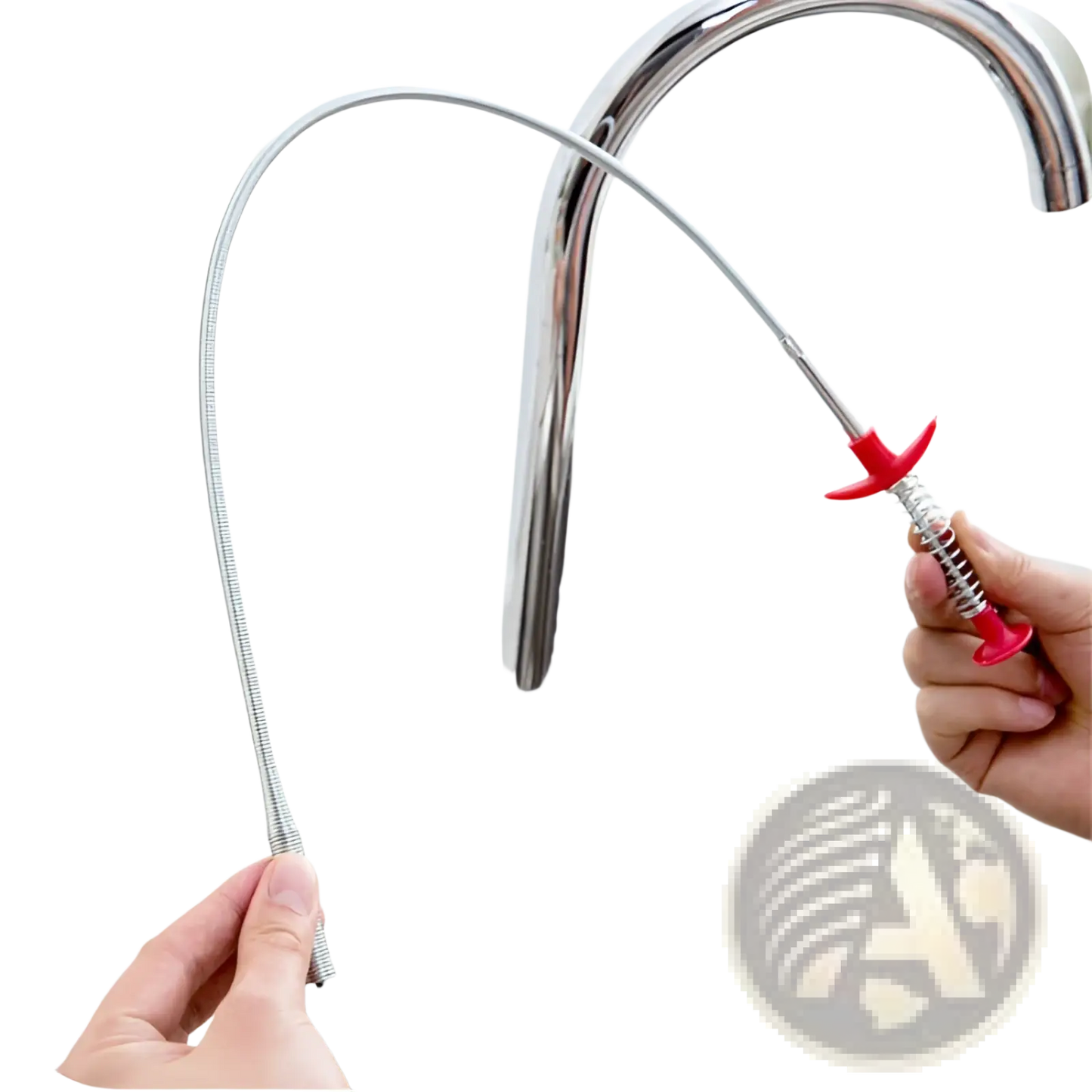 Drain Clog Remover 60cm Flexible Spring Pipe Tool