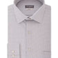 Van Heusen Men's Classic/Regular Fit Flex Collar Stretch Check Dress Shirt Gray Size 32-33