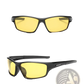 Dubery Retro Polarized Sport Sunglasses with Clear Frames