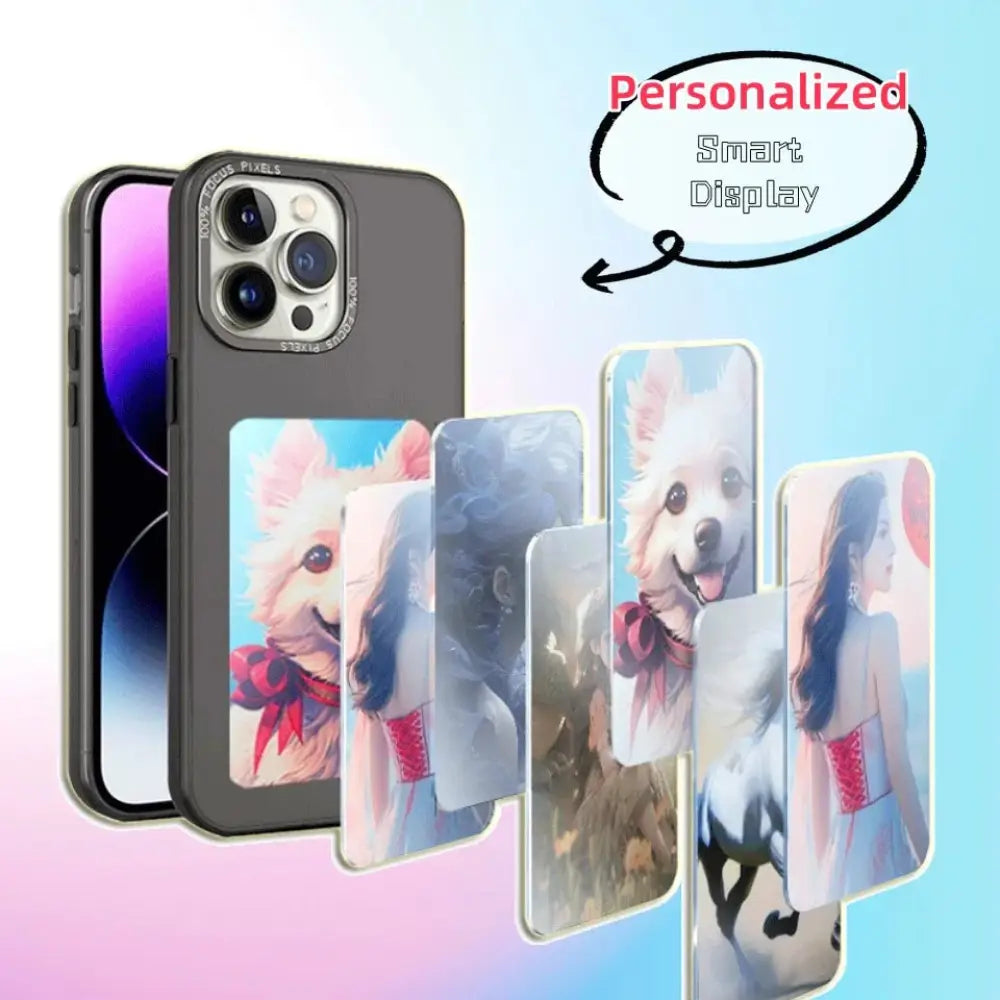 Personalized E-ink Smart Display Luxury Phone Case