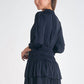 Elan - Smocked Satin Dress
