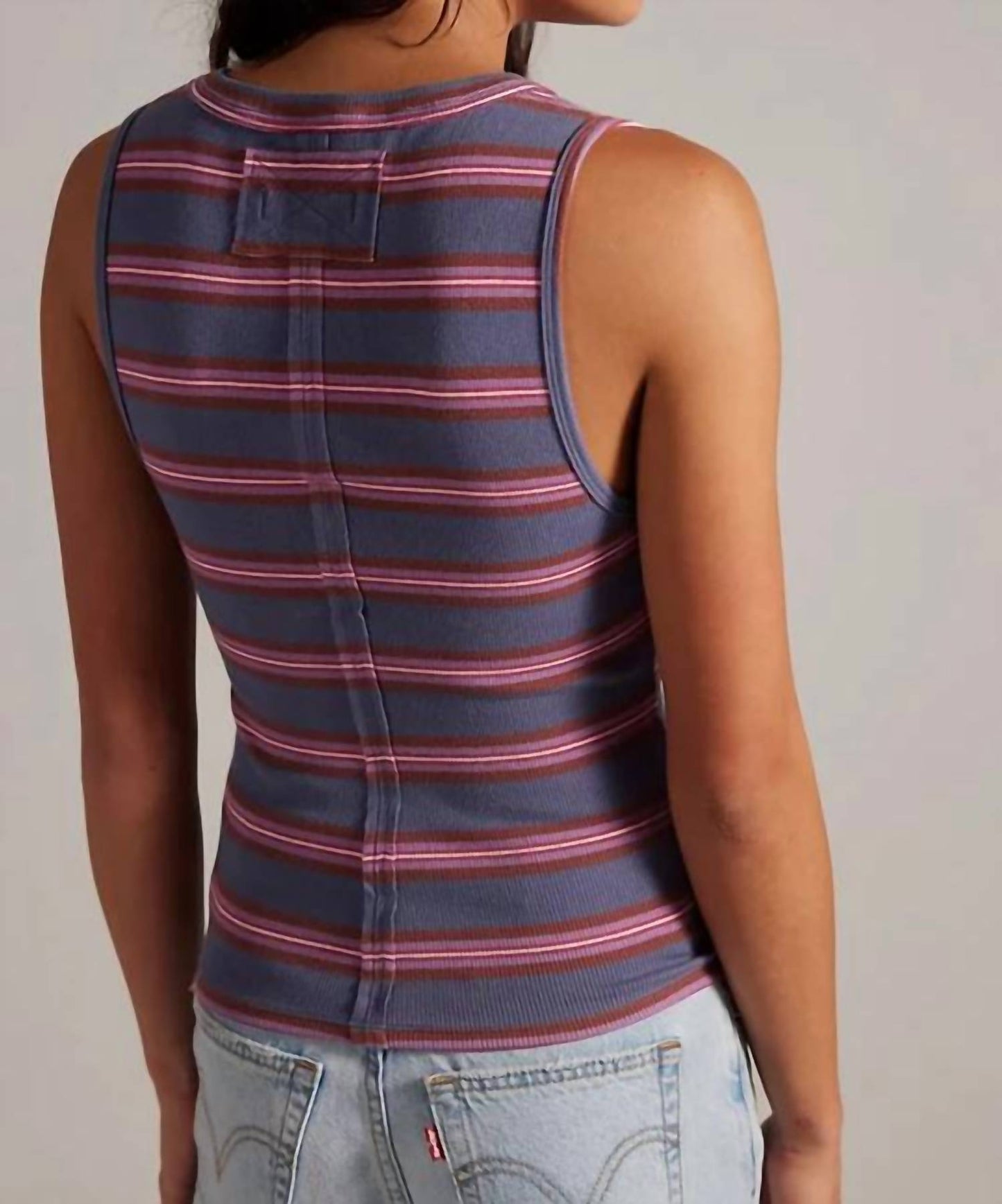 Free People - Jamie Henley Striped Tank Top