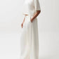 Pistola - Delphine Pleated Denim Wide Leg Pant