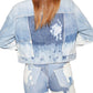 Frame - CROPPED PATCHWORK JACKET