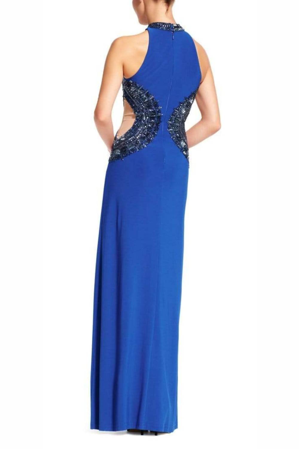 Adrianna Papell - Beaded Sheer Gown