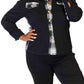 Double Take - Chic Plaid Drop Shoulder Jacket