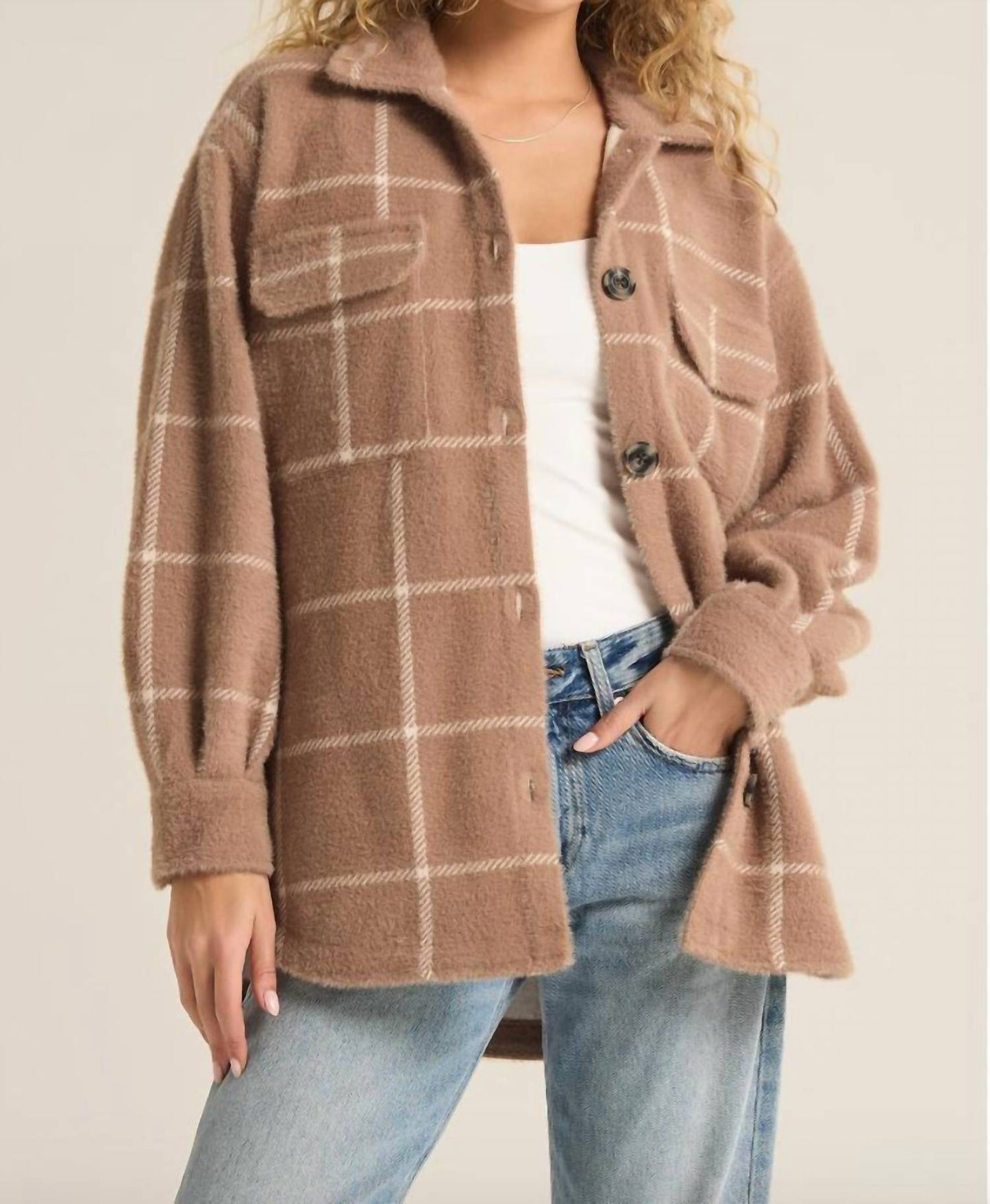 Z Supply - Plaid Tuacker Jacket